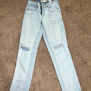 Light blue wash jeans from garage. 20 dollars